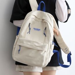 School Bags Women Backpack Teenage Girls Laptop Rucksack Student Shoulder School Bag Korean Style Schoolbag Boys Bagpack Mochila 230509