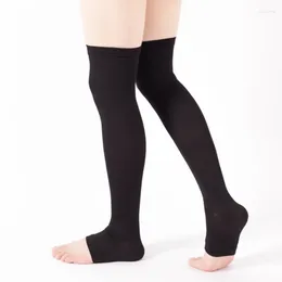 Sports Socks 2 Pair/bags Summer Kneepads Calf Tights Sock Sets Stretch Women's Stockings Breathable Anti-slip Stovepipe Leg