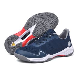 Dress Shoes Professional Over Size 3547 Badminton for Men Breathable Women Volleyball Sneakers Grey Blue Tennis Table Y11 230510