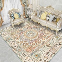 Rug Famous ethnic carpet Persian style Suitable for living room and bedroom Crystal plush material Customized size according to requirements 50*80cm