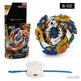 Beyblades Metal Alloy fighting top children's Burst set battle left and right spinning top toy boxed one-way ruler launcher