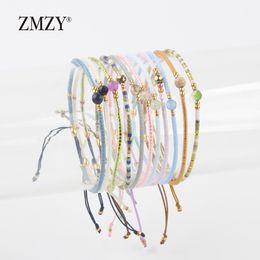 ZMZY Miyuki Delica Seed Beads Women Bracelets Friendship Jewellery Fashion Diy Bijoux Femme Simple Bracelets Drop Shipping