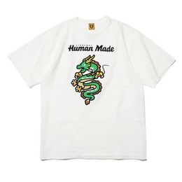 HUMAN MADE Fun Print Bamboo Cotton Short Sleeve T-Shirt for Men Women k12