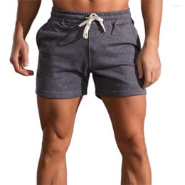 Running Shorts Sport Men Summer Gym Fitness Bodybuilding Bermuda Male Cotton Sweatpants Bottoms Training Athletic Sportswear