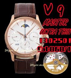 V9 JL Watch Luxury Men's 1302520 million calendar 39mm, 868 mechanical movement, date month Week year gold one