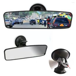 Interior Accessories Universal Car Rear View Suction Cup Mirror Learner Wide-angle Accesories Glass Safety Driver Rearview O6H1