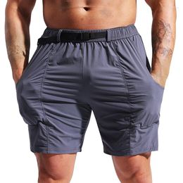 Running Shorts Design Men's Hiking Quick Dry Athletic Workout 7" Lightweight Sports Gym Tennis Training With Pockets