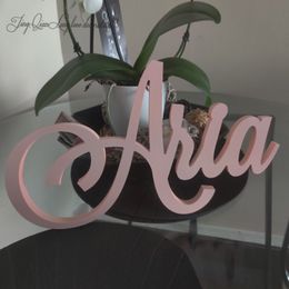 Business Signs Customized Name Custom wooden Birthday name Nursery Wood over crib BABY sign wedding 230511