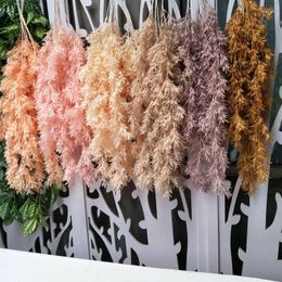 Decorative Flowers Artificial Plants Vine Wall Hanging Grass Colourful Waterfall Home Garden Decorate