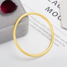 Bangle Golden Ancient Fashion Solid 999 Silver Inheritance Series Smooth Surface Grinded Hand Ring Bangles For Women Dropship