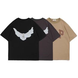 dove of peace designer t shirt summer oversized men tshirt women tee mens clothes