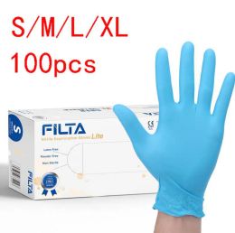 Disposable Gloves Latex Dishwashing/Kitchen/Work/Rubber/Garden Gloves Universal For PVC Protective gloves 100pcs=50pairs Free Shipping