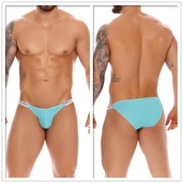 Underpants ORLVS Men Sexy Underwear Bikini Briefs Modal U Convex Pouch Breathable Lingerie Panties Male Calzoncillo Hombre OR678