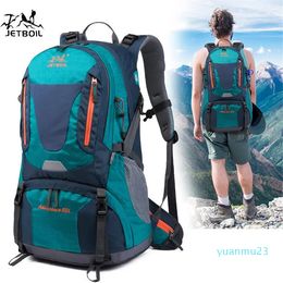 Outdoor Bags 50L Sports Backpack Mountaineering Bag Men's Large Capacity Hiking