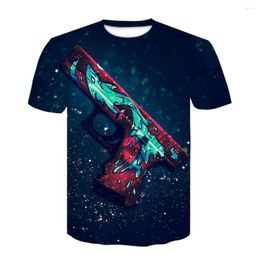 Men's T Shirts 3D Printing CS GO Gamers Short Sleeve Summer Harajuku Men/women Tshirt Hip Hop Cotton Tops Tee Casual Shirt Streatwear