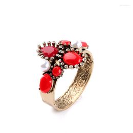 Bangle Bulk Price Lovely Bangles For Women Simulated Pearl Crystal Elegant Flower Vintage Gold Colour Est 2023 Accessory