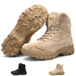 Hiking Footwear Homens Tactical ExrcitoL uzA ivrec ilitarA tata ticaCo mbatAn kleBo otSa patosDe Se guranaDoT ra balhoBot asd P230511