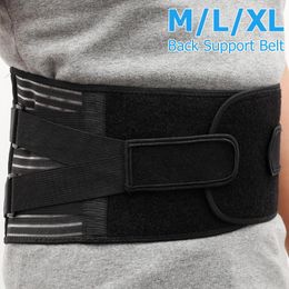 Waist Support Lower Back Brace Adjustable Lumbar Belt Breathable Decompression Trainer For Men Women Gym Pain Relief