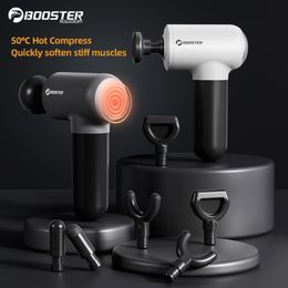 Full Body Massager Alat Pijat Booster V3 Pemijat Tubuh Elektrik Mini Pereda Nyeri Punggung Portabel Fascia Gun Fitness Kompres Panas 6 Gigi 230510