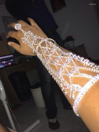 Link Bracelets Fashion High-end Back Arm Chain Host Night Stage Bar Bridal Bracelet Jewellery One Hand Price