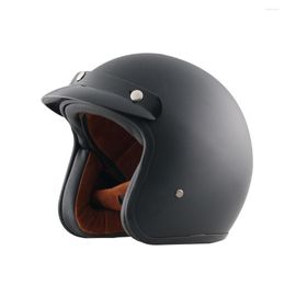 Motorcycle Helmets BLD Open Face Helmet Retro Vintage Motocross Racing Jet Casuqe Scooter Motorbike Riding Capacete Moto Casco DOT