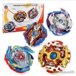 Beyblades Metal TOUPIE BURST SPINNING TOP Set XD168-5A XD168-5B with New Saint Sword Handle Launcher Combat Arena Toys