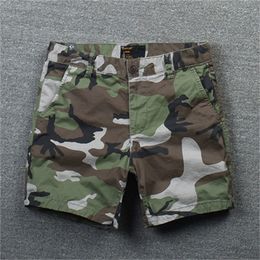 Men s Shorts 2023 Summer Fashion Loose Streetwear Camouflage Male Casual Print Cotton Breath Cool Homme G44 230511