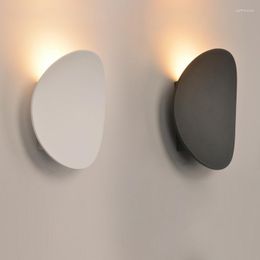 Wall Lamps Nordic Led Stone Aplique Luz Pared Arandela Deco Maison Lustre Cabecero De Cama Dinging Room Lamp