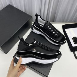Chanells Lace-up Channel Chanellies Designer Footwear Shoes Sneakers Luxury Woman Sport Trainers Running Shoes Men Fashion Outdoor Zapatillas Woman Runner Vfr
