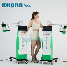 10D Cold Laser Therapy Green Diode Light Emerald Zerona Laser Liposuction Lypolysis LuxMaster Machine