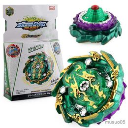 Beyblades Metal TOUPIE BURST Spinning Top Rise Gyroscope Boxed with Two-way Pull Ruler Launcher Assembly Gyro Toy