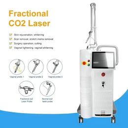 High configuration Metal RF tube Fractional CO2 Laser Machine Skin Resurfacing Stretch Marks Removal 60W Foton CO2 laser Acne Scar Removal Anti Aging