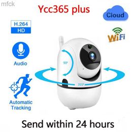 Board Cameras ycc365 1080P Cloud HD IP Camera WiFi Auto Tracking Camera Baby Monitor Night Vision Security Home Surveillance Camera