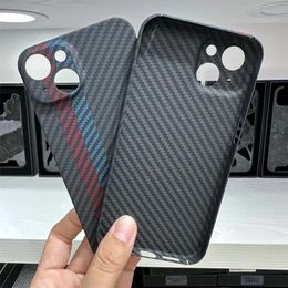 Genuine Real Carbon Fibre Aramid Slim Case for iPhone 14 Pro Max 13 12 Camera Lens Cover