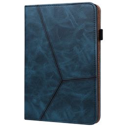 Geometric PU Leather iPad Cases Multifunctional Tablet Cover Anti Fall Protector for iPad 12.9 10th 10.9 min 1 2 3 4 5 6 9.7 10.2 10.5