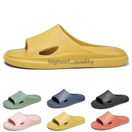 Men Women Summer Light Weight Bathroom Shower Slippers Silent Practical Couple Slide Comfortable Soft Mens Womens Home Indoor Outdoor Beach Sandals Hole Shoes A024