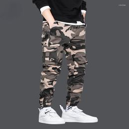Men's Pants 2023 Hip Hop Joggers Cargo Men Harem Multi-Pocket Camouflage Man Sweatpants Streetwear Casual Men's 7XL