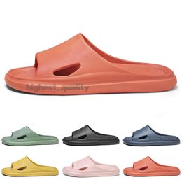 Men Women Summer Light Weight Bathroom Shower Slippers Silent Practical Couple Slide Comfortable Soft Mens Womens Home Indoor Outdoor Beach Sandals Hole Shoes A004