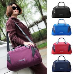 Outdoor Bags Valise Tote Bag For Women Clothes Gym Fitness Yoga Travel Luggage Handbag Cross Duffle Sports Shoulder Weekend Waterproof