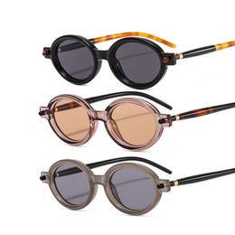 Sunglasses Fashion Oval Sunglasses Men 2023 Vintage Small Round Frame Sun Glasses Male Luxury Brand Retro Driving Gafas De Sol Hombre 230511