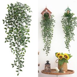 Decorative Flowers Hanging Garland Pography Props Decoration Door Leaves Foliage DIY False Vines