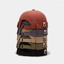 Berets R Letter 2023 Style Cotton Beanies Brimless Hats For Men Women Street Fashion Cool Skullies Caps Wholesale