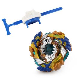 Beyblades Metal Alloy fighting top children's Burst set battle left and right spinning top toy boxed one-way ruler launcher