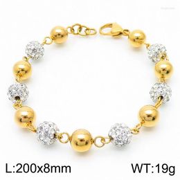 Bangle Fashion Women Men Wable Silver Color Gold Steel Round Black Weave Bracelets Jewelry Gift