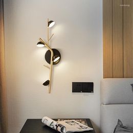 Wall Lamps Modern Lamp Creative Attic Sconces Bedroom Balcony Decorative LED Indoor Lighting Designer Porch Light