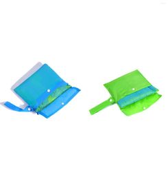 Storage Bags Bag Compact Size Multipurpose Sporting Equipment Tool Organiser Practical Sand Away Shell Container Green Blue Mesh