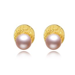 Premium retro brand pearl stud earrings women's fashion luxury plated 18k gold earrings female high-end s925 sterling silver earrings wedding party Jewellery gifts