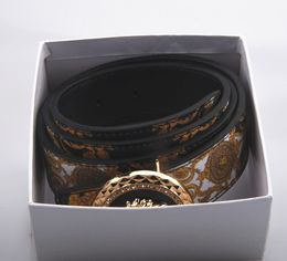 Belts Head Wholesale Betls Mens Womens Designer Belt Genuine Cowhide Leather Size 105125CM Free ship