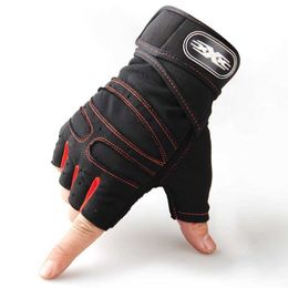 Sports Gloves Fitness Half Finger Gloves Men And Women Wrist Guard Sports Dumbbell Riding Non Slip Horizontal Bar Exercise Training P230516