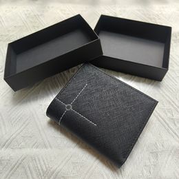 Brand Men's Credit Wallet Brand Card Holder Designer Wallet Fashion Bag Leather Pocket Card Holder Original Box
